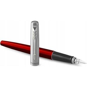 Parker Jotter Originals CT vulpen medium rood (blauwe inkt)