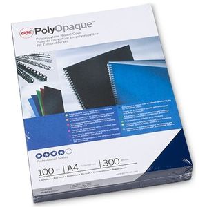 GBC IB387265 PolyOpaque bindomslagen 300 micron donkerblauw (100 stuks)
