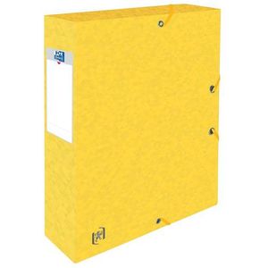 Oxford elastobox Top File+ geel 60 mm (400 vel)