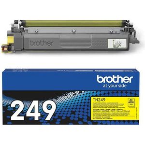 Brother TN-249Y toner geel extra hoge capaciteit (origineel)
