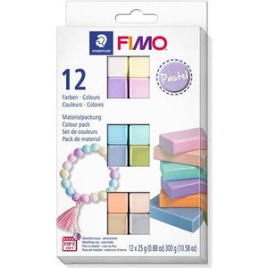 Staedtler Fimo klei soft 25g pastel (12 stuks)