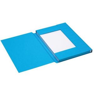 Jalema Secolor kartonnen 3-klepsmap blauw folio (25 stuks)