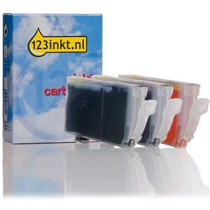 Canon BCI-6 C/M/Y multipack Inktcartridge (123inkt huismerk)