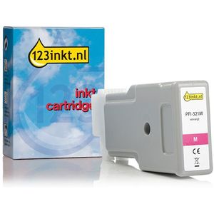 Canon - PFI-321M - Inktcartridge - Magenta - Hoge Capaciteit - 300 ml