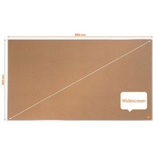 Nobo Impression Pro Widescreen prikbord kurk 89 x 50 cm