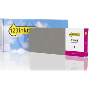 Epson T5443 inktcartridge magenta hoge capaciteit (123inkt huismerk)
