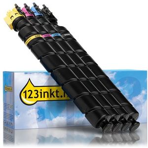 Toner Utax CK-8530 aanbieding: zwart + 3 kleuren (123inkt huismerk)