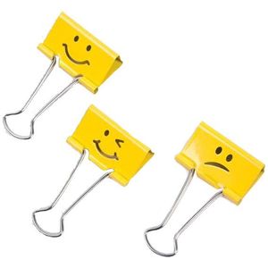 Rapesco Emoji papierklem 32 mm bright yellow (20 stuks)