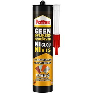 Pattex Geen Spijkers & Schroeven Express montagekit (390 gram)