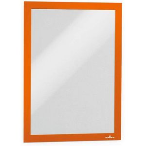 Durable Duraframe informatiekader A4 zelfklevend oranje (2 stuks)