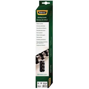 Fellowes bindrug 8 mm zwart (25 stuks)