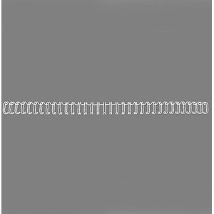 GBC RG8109 metalen draadrug 14 mm wit (100 stuks)