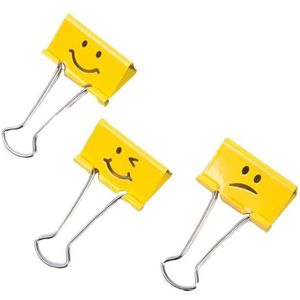 Rapesco Emoji papierklem 19 mm bright yellow (20 stuks)