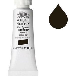 Winsor & Newton Designers gouache 335 jet black (14 ml)