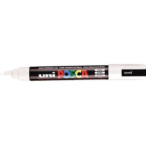 POSCA PC-5M verfmarker wit (1,8 - 2,5 mm rond)