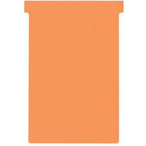 Nobo T-kaarten oranje maat 4 (100 stuks)