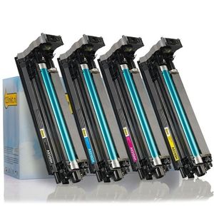 Konica Minolta aanbieding: A03100H, 5H, AH, GH drum zwart + 3 kleuren (123inkt huismerk)