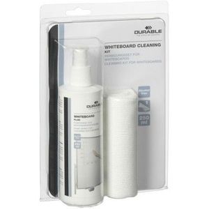 Durable whiteboard cleaning kit