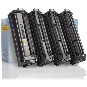 Toner 123inkt huismerk vervangt Samsung aanbieding: CLT-K506S (SU180A) zwart + 3 kleuren