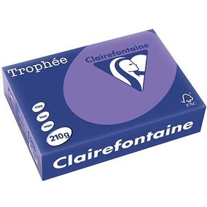 Clairefontaine gekleurd papier violet 210 grams A4 (250 vel)