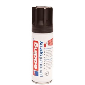 Edding 5200 permanente acrylverf spray mat diepzwart (200 ml)