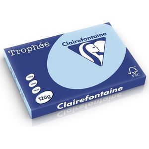 Clairefontaine gekleurd papier blauw 120 grams A3 (250 vel)