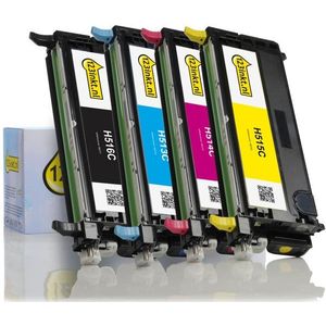 Toner Dell 3130cn aanbieding: 593-10289, 90, 91, 92 zwart + 3 kleuren (123inkt huismerk)