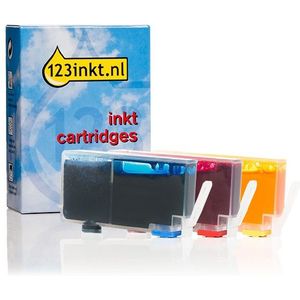 123inkt huismerk vervangt HP 935 (2X1H3AE) multipack cyaan/magenta/geel