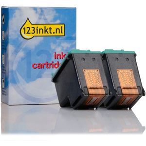 123inkt huismerk vervangt HP 343 (CB332EE) dubbelpak kleur