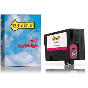 Epson T40C3 inktcartridge magenta (123inkt huismerk)