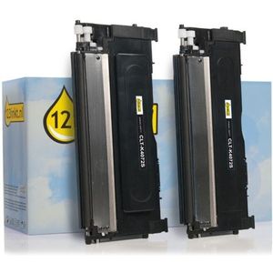 123inkt huismerk vervangt HP SU381A (CLT-P4072B) toner zwart dubbelpack