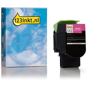Lexmark 24B6009 toner magenta (123inkt huismerk)