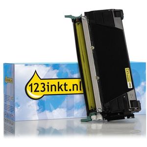 Lexmark X748H1YG toner geel hoge capaciteit (123inkt huismerk)