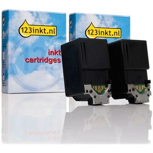 Canon aanbieding: 2 x BC-20 zwart Inktcartridge (123inkt huismerk)