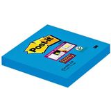 3M Post-it super sticky notes electric blauw 76 x 76 mm