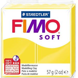 Staedtler Fimo klei soft 57g limoengeel | 10
