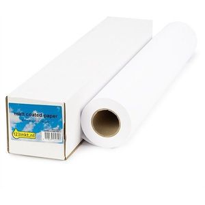123inkt Matt Coated paper roll 610 mm (24 inch) x 45 m (90 grams)