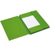 Jalema Secolor kartonnen 3-klepsmap groen A4 (25 stuks)