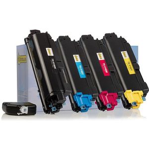 Toner Kyocera aanbieding: TK-5160K / C / M / Y zwart + 3 kleuren (123inkt huismerk)