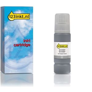 Canon GI-43GY inktfles grijs (123inkt huismerk)