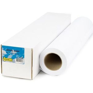 123inkt Glossy paper roll 610 mm (24 inch) x 30 m (260 grams)