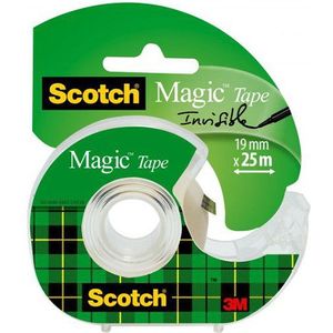 3M Scotch Magic plakband 19 mm x 25 m + dispenser
