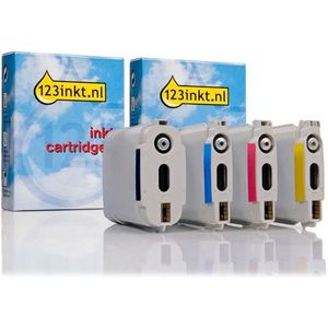 Aanbieding: 123inkt huismerk vervangt HP 88XL zwart + 3 kleuren