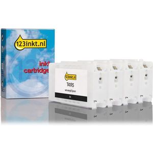 Epson aanbieding: T41R-serie zwart + 3 kleuren Inktcartridge (123inkt huismerk)