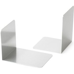 Maul aluminium boekensteunen 13 x 10 x 10 cm (2 stuks)