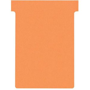 Nobo T-kaarten oranje maat 3 (100 stuks)