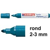 Edding 4500 textielmarker orientblauw (2 - 3 mm rond)