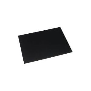 Rillstab bureauonderlegger 65 x 52 cm zwart