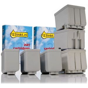 Epson aanbieding: 3 x T051 zwart + 3 x T052 kleur Inktcartridge (123inkt huismerk)