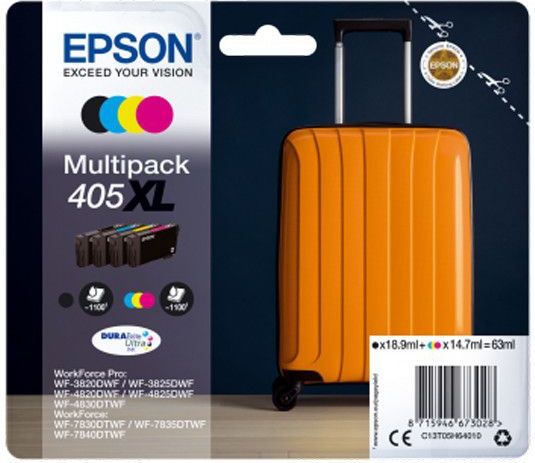 Epson 405XL (T05H6) multipack Inktcartridge (origineel)